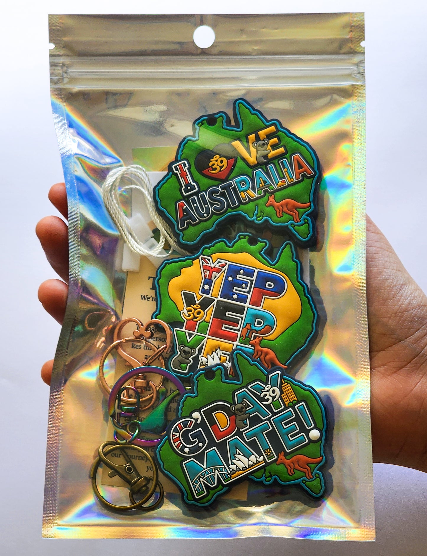 Australian Souvenir Value Gift Pack – Keychains, Stickers & More | 369 OZSouvenirs
